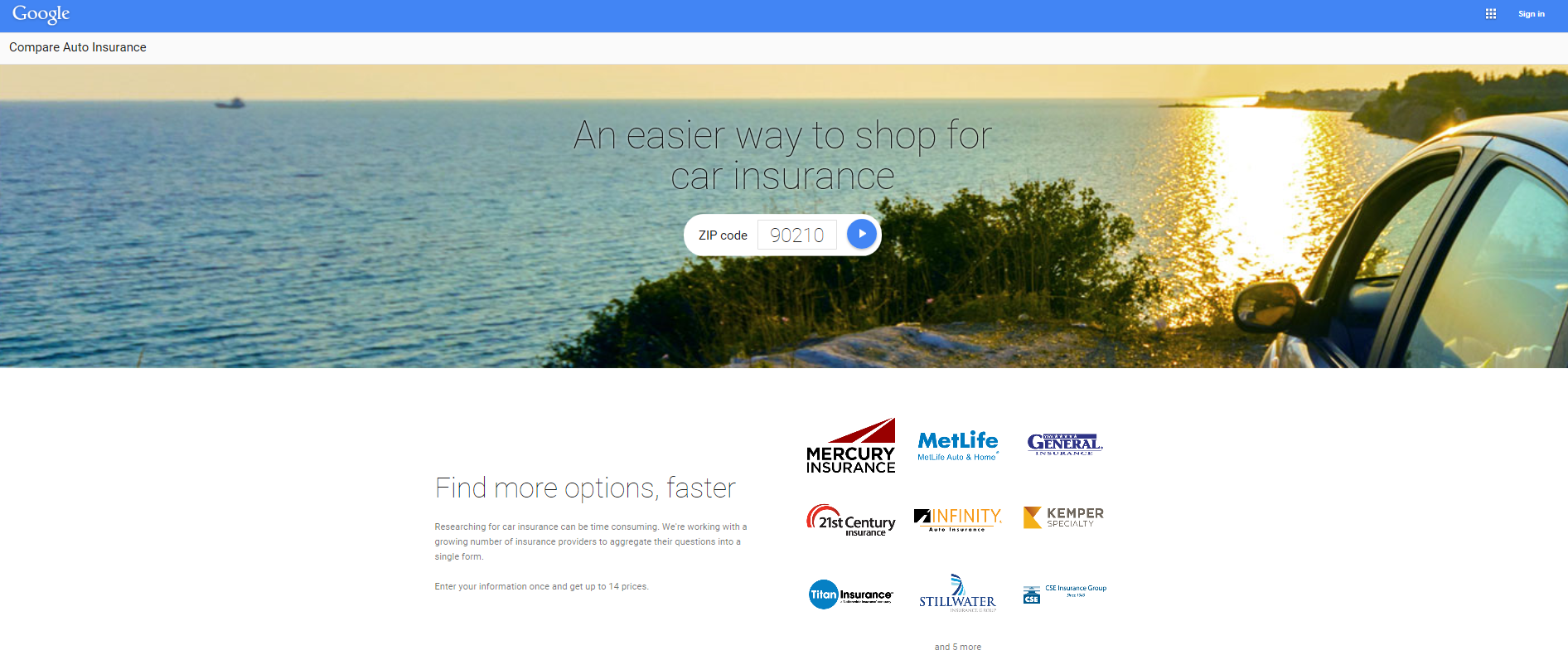 Google Launches Auto Insurance Comparison Tool ...