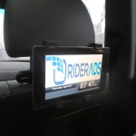 RiderAds, a startup in Boston, is charging advertisers $10 to $25 per 1,000 impressions for video ads placed in the vehicles of rideshare drivers.