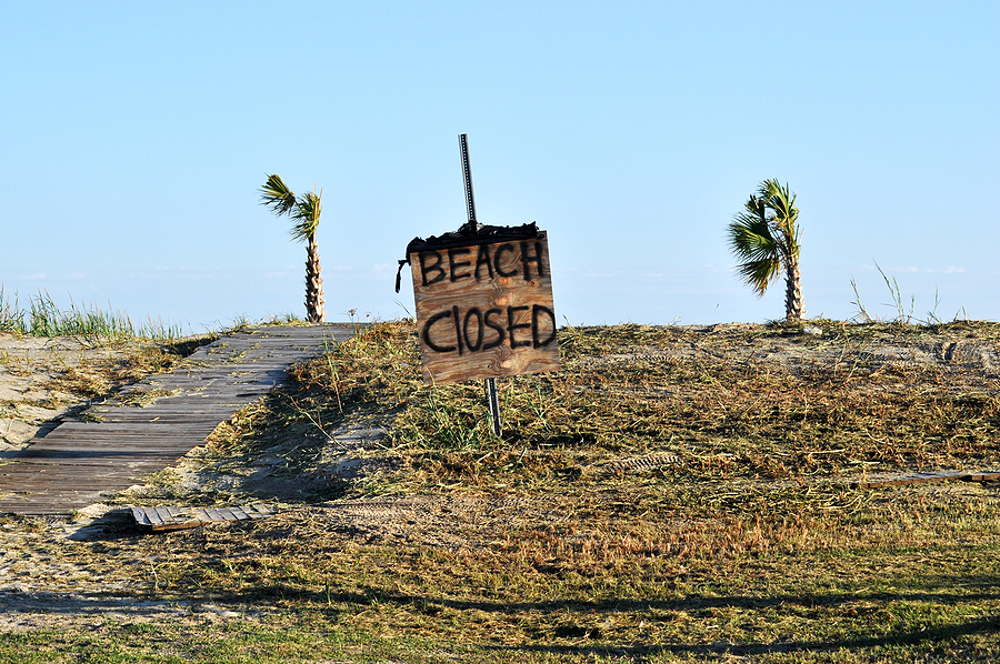 beach-closed