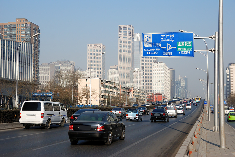 traffic in China