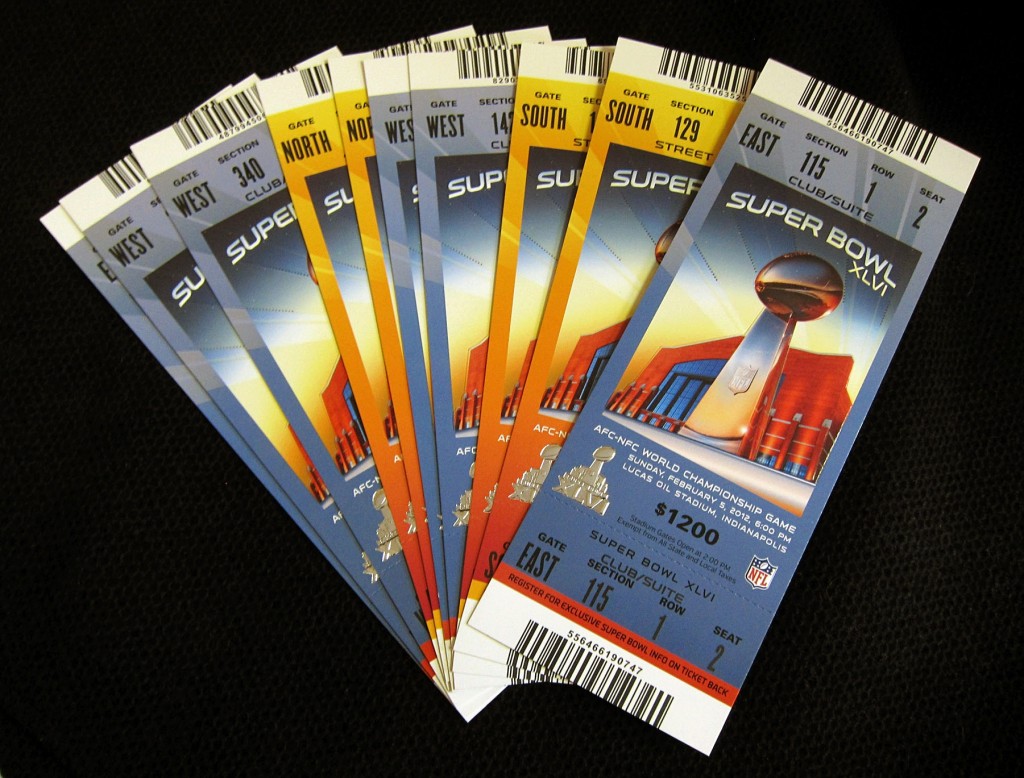 Super Bowl Tickets Football