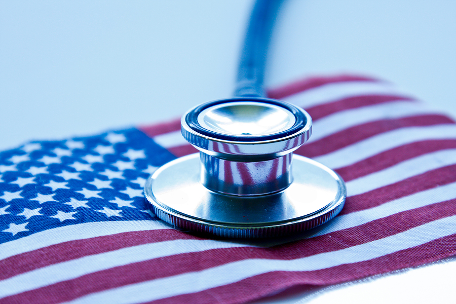 United States flag medical
