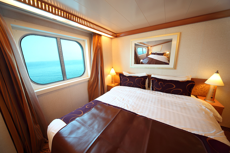 double bed cruise ship