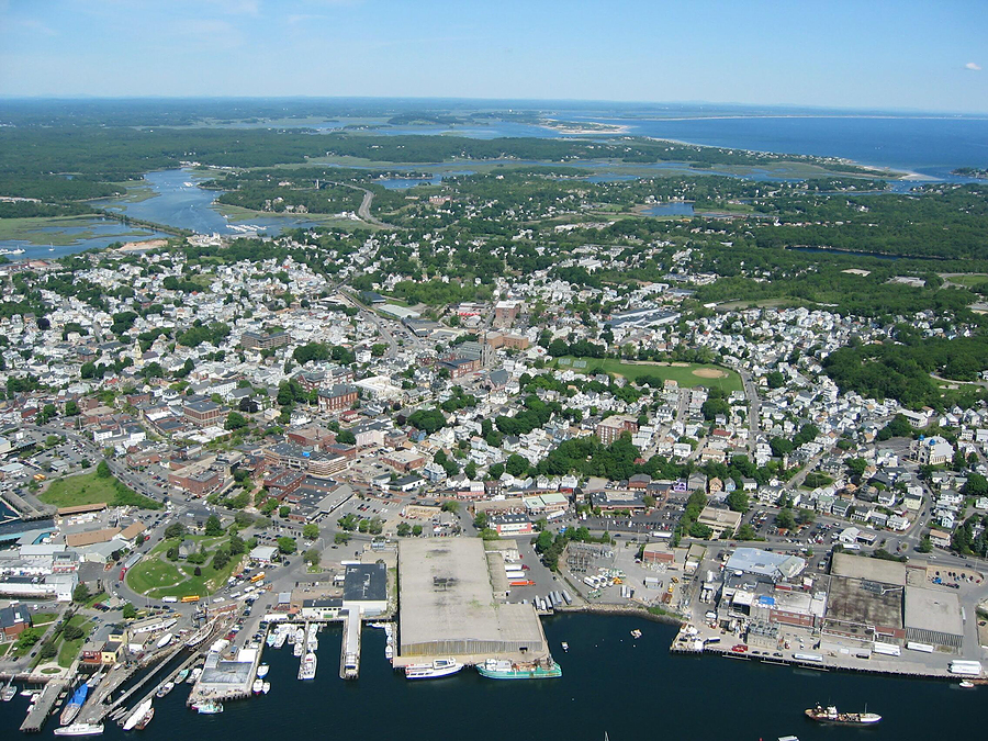 New England town
