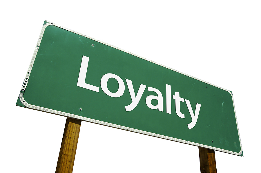 loyalty road sign