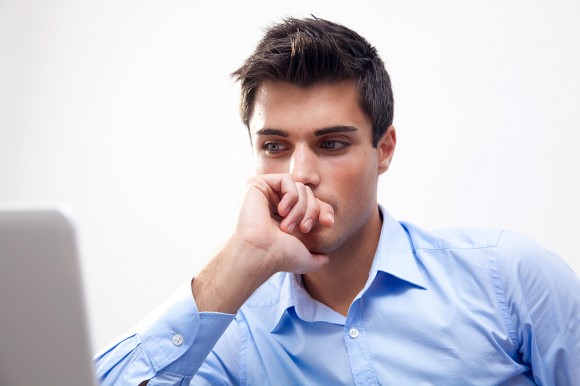 thoughtful businessman