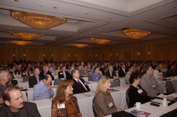 A packed house at IIAT’s Joe Vincent Seminar.>>