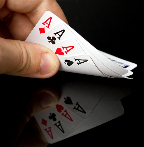 aces in hand