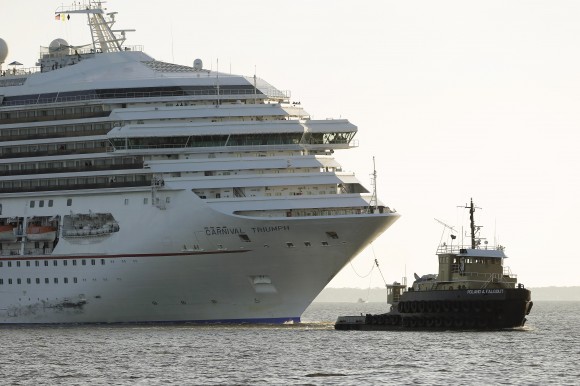 Disabled Cruise Ship
