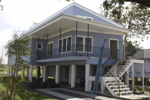 Home Built by Actor Brad Pitt's Make It Right Foundation in New Orleans (AP Photo)