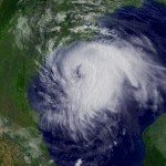 Hurricane Ike, Sept. 2008; Photo - NOAA