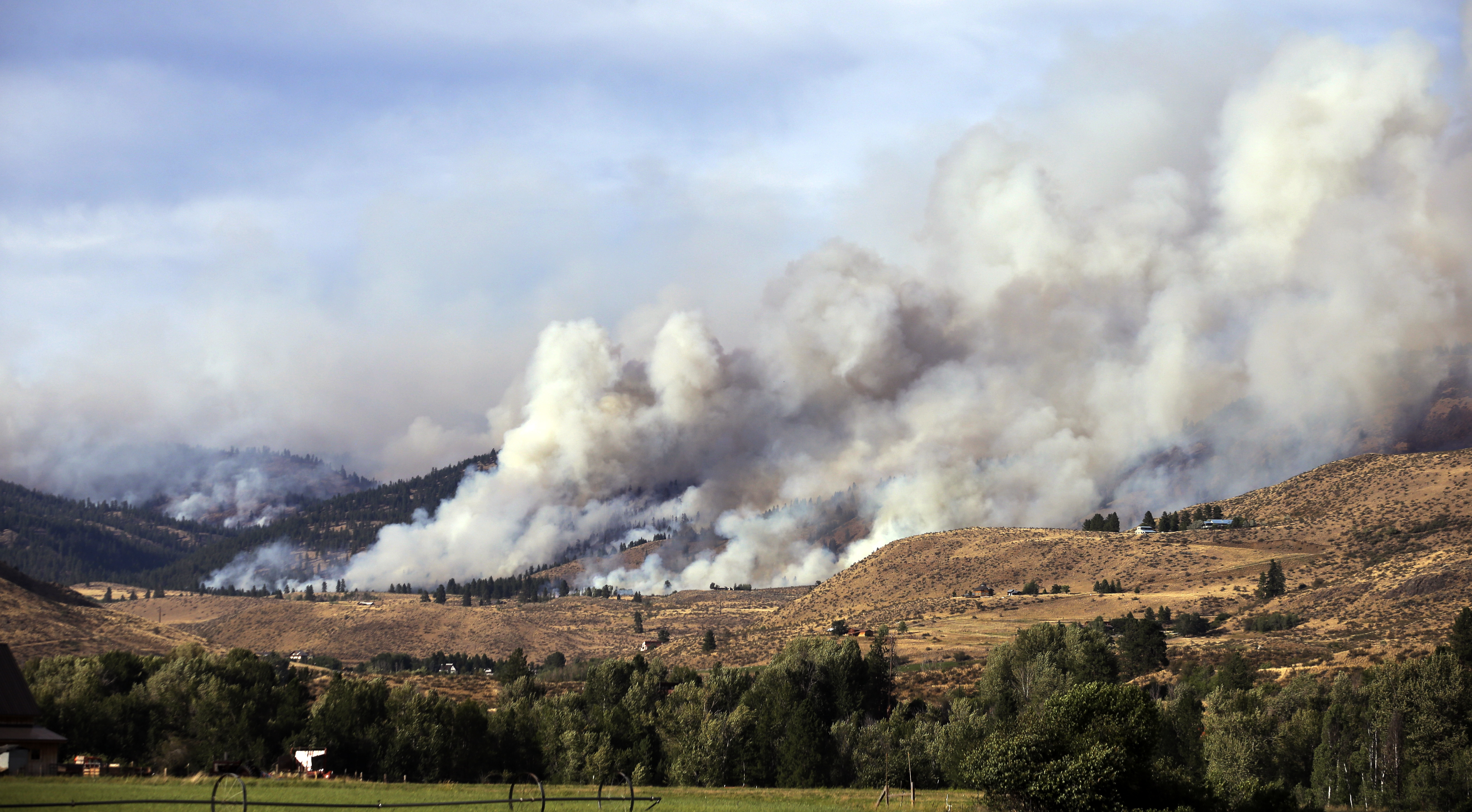 Better Weather May Help Firefighters Fight Massive Washington Blaze