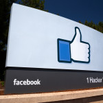 Facebook Corporate Headquarters Sign In Silicon Valley