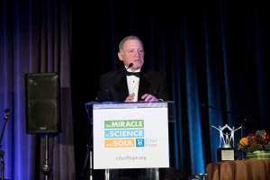 2015 City of Hope Spirit of Life Award honoree Mike Miller, president and CEO of Scottsdale Insurance Co.