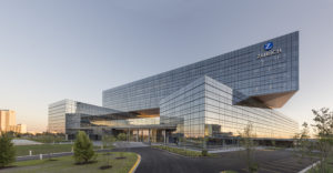 Zurich North America's new headquarters building in Schaumburg, Ill. ©James Steinkamp Photography 