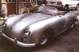 This 1955 Porche 356 Speedster was at the center of an alleged insurance fraud scheme.