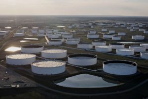 Cushing, Oklahoma oil trading hub. Bloomberg photo