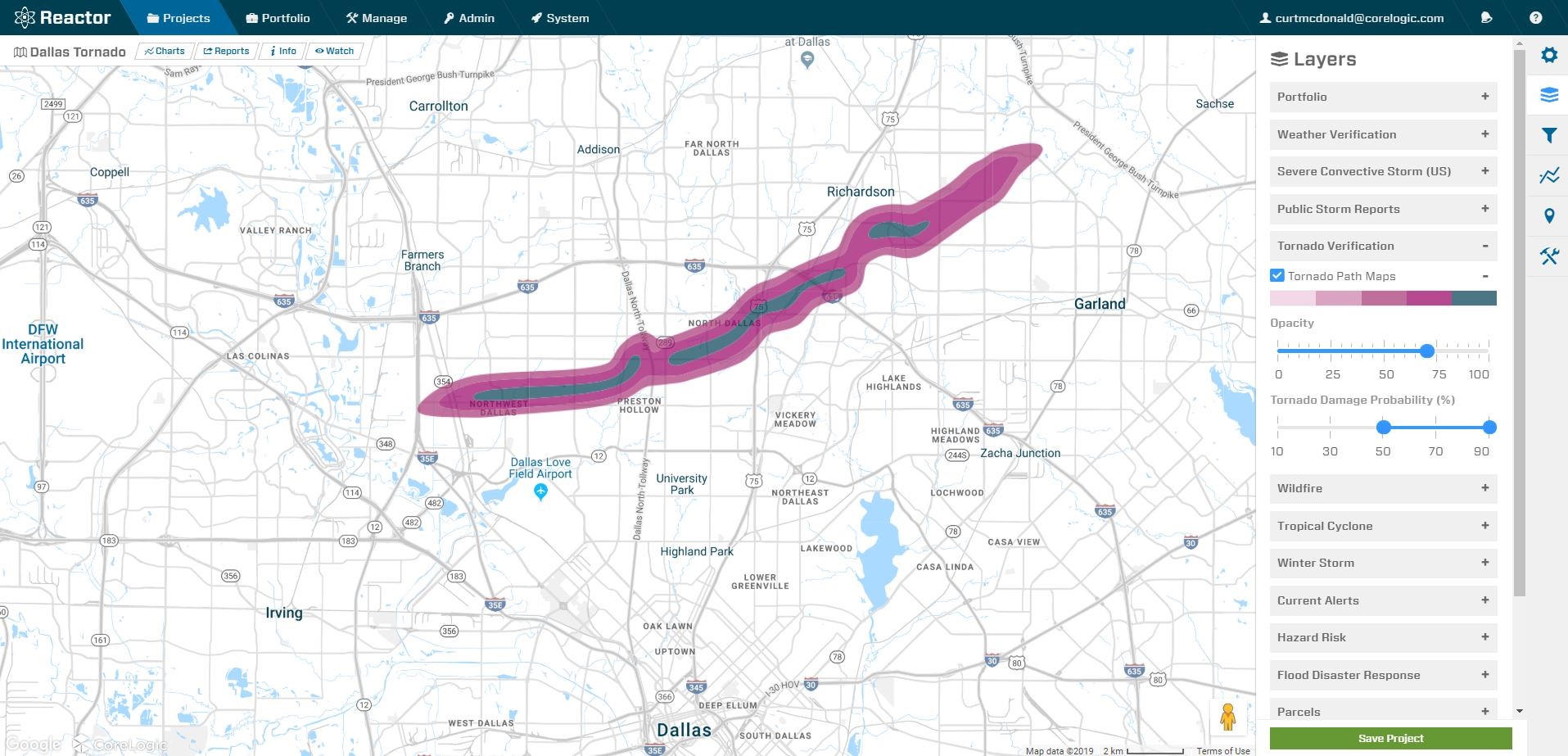 No Fatalities Reported After Dallas Hit by Tornado1915 x 923