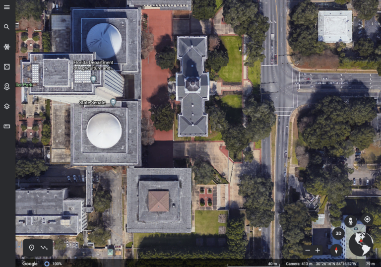 No Need for Experts in Claims Litigation - Google Earth Fla Capitol 768x538 