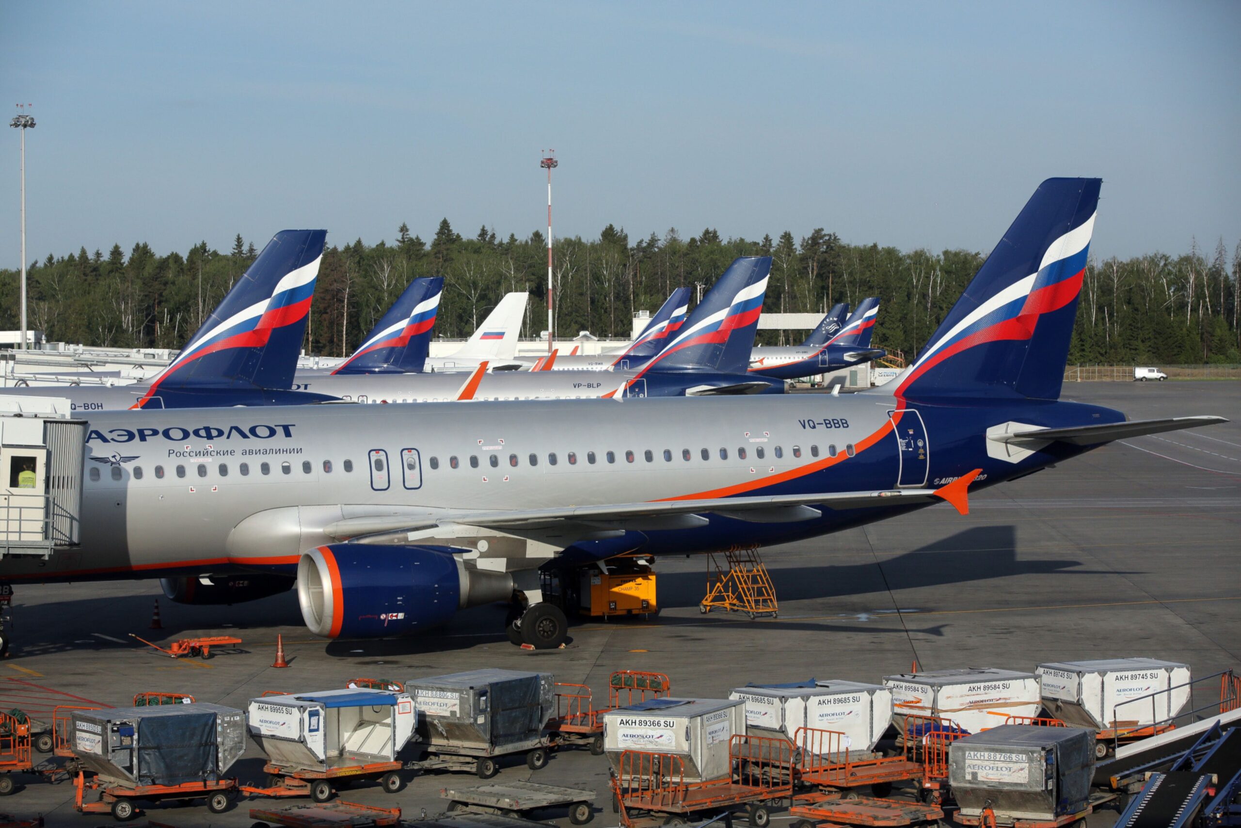 Aeroflot plane