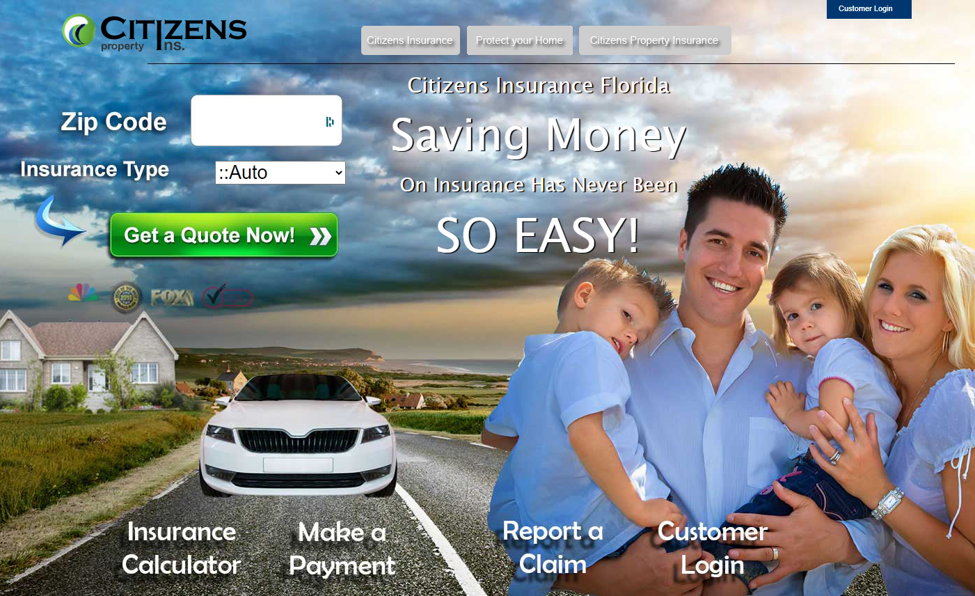 Citizens' Web Site Not Affiliated with Florida Insurer, Takes Users to Auto  Quote Site