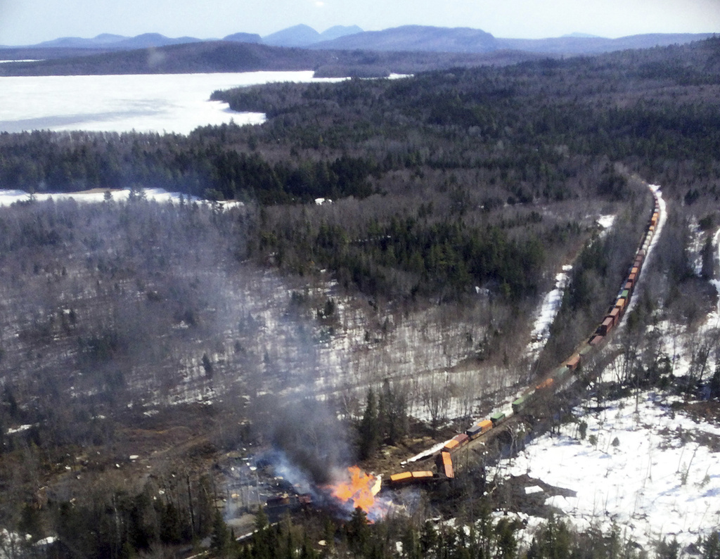 Maine asks railroad to fix roads, culverts after derailment