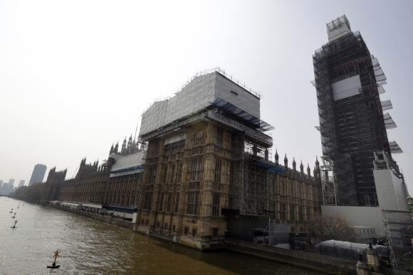 Lawmakers Warn Leaky, Crumbling UK Parliament at Risk of ‘Catastrophic’ Event