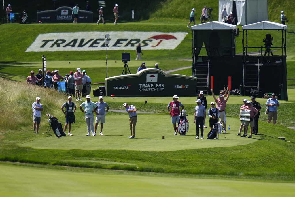 PGA Tour's top golfers travel across the country for $20M purse at Travelers  Championship - The San Diego Union-Tribune