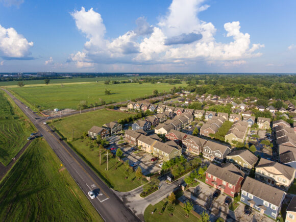 Residential Aerial View