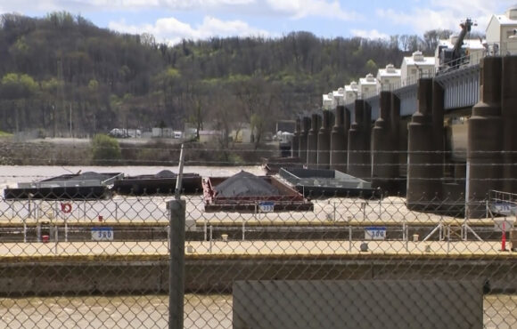 Barges Break Loose on Ohio River in Pittsburgh, Damaging Marina, Striking Bridge