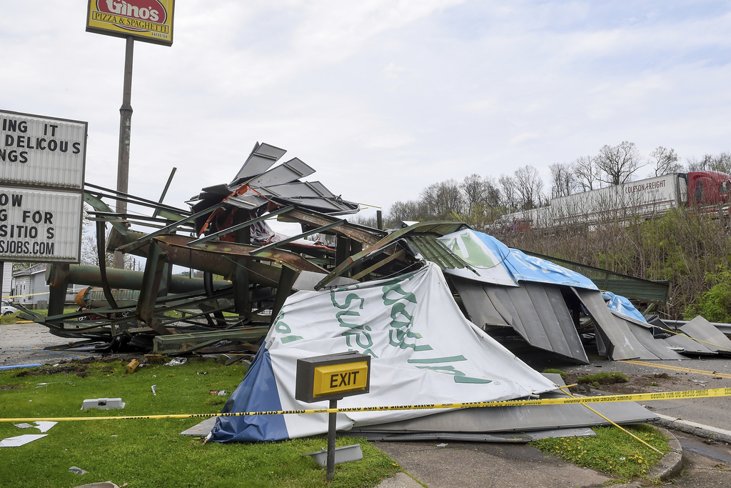 Severe Weather Spawns Tornado, Damage and One Death in South, Midwest