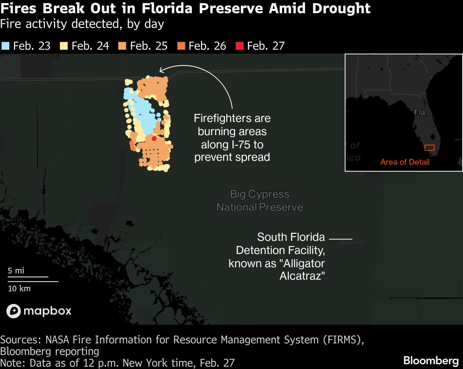 Deep Freeze And Drought Fueled A Massive Florida Wildfire Fla Fire Map Bloomberg 1536x1226 