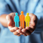 Human resource management fosters employee well-being and productivity.