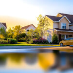 home and auto insurance concept
