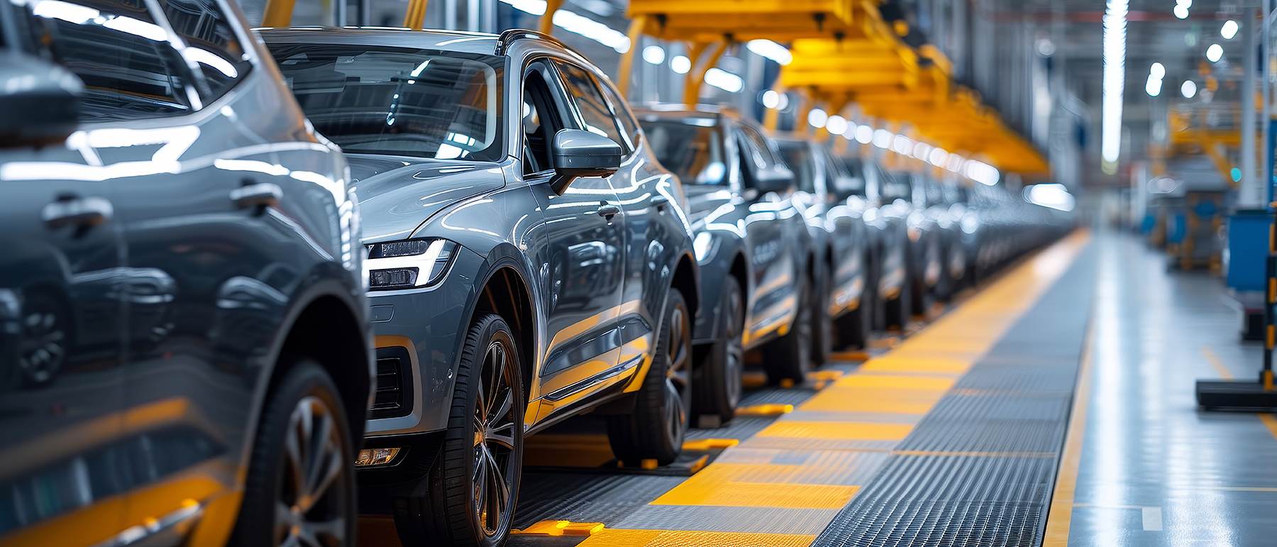 world mass production car electric assembly line model