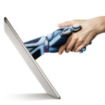 Artificial intelligence, concept of future.