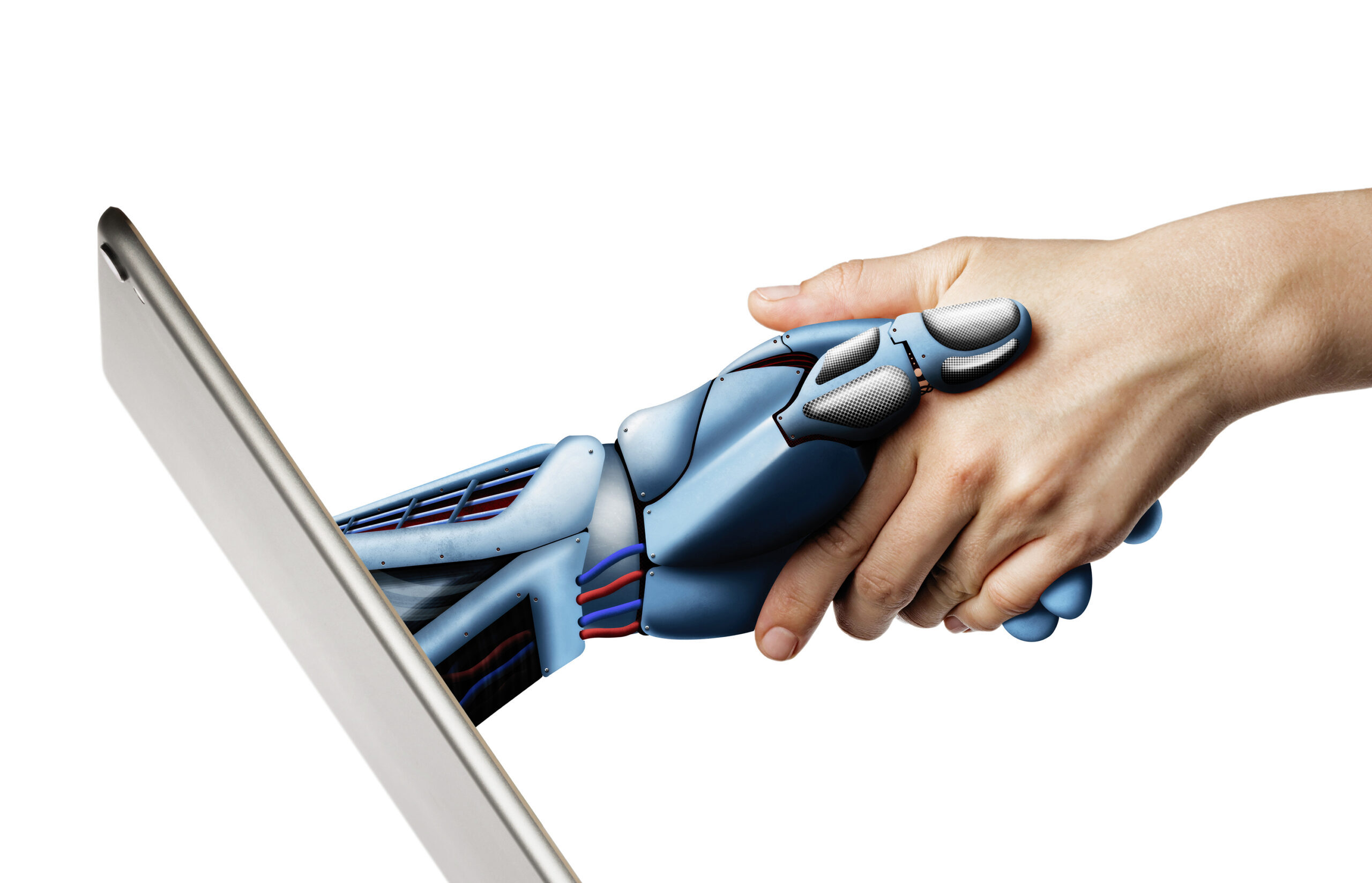 Artificial intelligence, concept of future.
