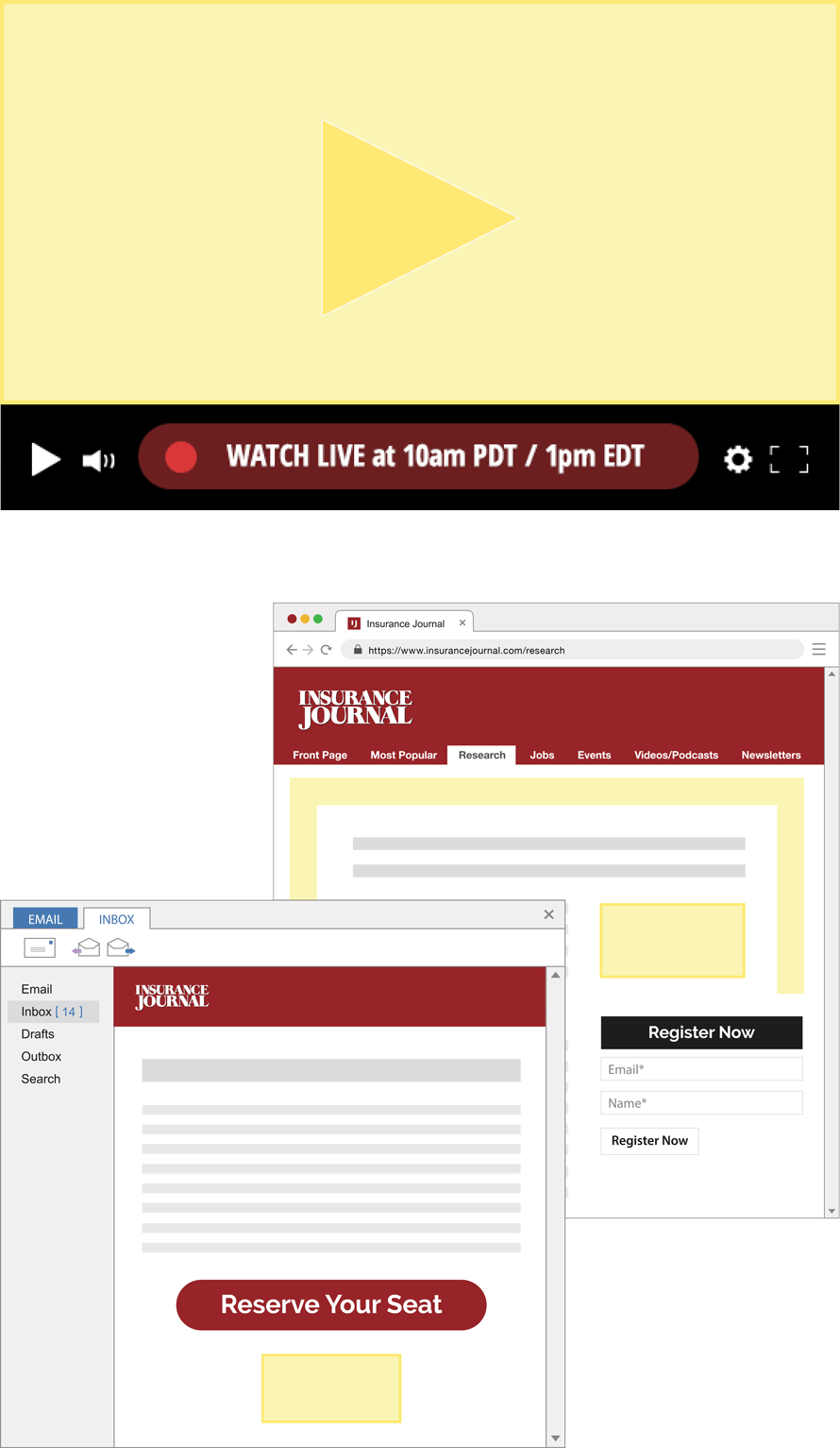 Insurance Journal Live Webinar Broadcasts