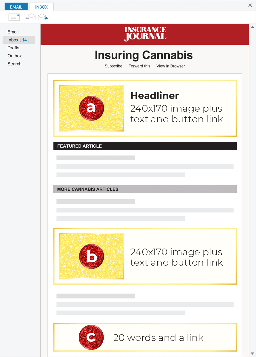 Insurance Journal Insuring Cannabis eNewsletter