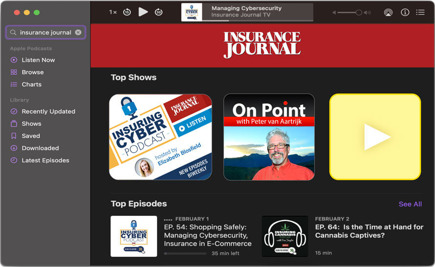 Insurance Journal Branded Podcasts