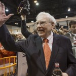 Buffett at 2013 Berkshire Hathaway Shareholder Meeting AP Photo/Nati Harnik