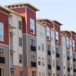 Row of New Townhouses