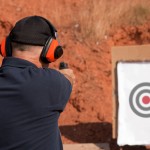 shooting range gun target